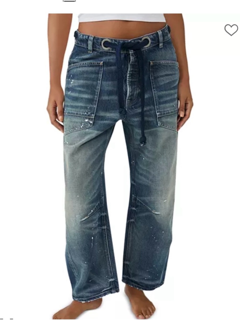 Free People Moxie Pull-On Barrel Jeans - Picture 8 of 9